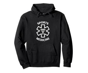 Medicina del Deporte Médico Enfermera Médico Caduceo Sudadera con Capucha