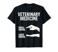 Medicina Veterinaria Animal pequeño y Grande Camiseta