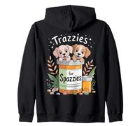 Medicina Veterinaria Vet Tech Trazzies para Spazzies Sudadera con Capucha