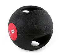 Medicine Ball Medicine Ball Elastic Ball with Handle Gravity Ball Waist and Abdomen Balance Ball with Anti-Leakage Nozzle 3KG/4KG/5KG/6KG/7KG/8KG/9KG/10KG (Size : 8kg/17.6lb)