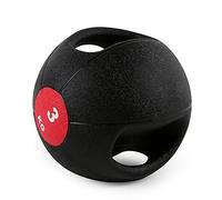 Medicine Ball Medicine Ball Elastic Ball with Handle Gravity Ball Waist and Abdomen Balance Ball with Anti-Leakage Nozzle 3KG/4KG/5KG/6KG/7KG/8KG/9KG/10KG (Size : 3kg/6.6lb)
