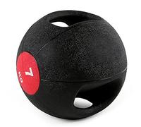 Medicine Ball Medicine Ball Elastic Ball with Handle Gravity Ball Waist and Abdomen Balance Ball with Anti-Leakage Nozzle 3KG/4KG/5KG/6KG/7KG/8KG/9KG/10KG (Size : 7kg/15.4lb)