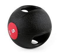 Medicine Ball Medicine Ball Elastic Ball with Handle Gravity Ball Waist and Abdomen Balance Ball with Anti-Leakage Nozzle 3KG/4KG/5KG/6KG/7KG/8KG/9KG/10KG (Size : 5kg/11lb)