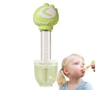 Medicine Dispenser Tool - Silicona Syringe Feeder, Pacifier Dropper, Easy Accurate Liquid Feeding Device, Soft Safe Bùaby Medicine Delivery System with Comfortable P