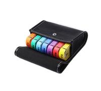Medicine Pill Organizer - de medicina 175G, estuche diario para planificador, 4 rodamientos de pastillas, organizador de píldoras por la noche para familias para viajes en casa, gestión de la