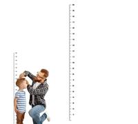 Medición de la altura de los niños - Etiqueta engomada de la hierba de crecimiento, calcomanía de la pared del palillo de pelar | Baby Toddler Boy Girl Growth Trackers, guardería jardín de infantes