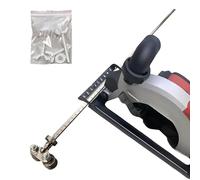 Medición de la guía de posicionamiento: herramienta d calibre corte con riel ajustable dei 60 cm, guía di posicionamiento d medición | Herramienta para talleres construcción industrial carpinte