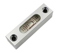 Medición de nivel de superficie, Transportador tubular de nivel burbuja metálico columna cuadrada 30"/2 mm alta precisión, 58 x 15