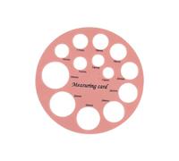 Medición Del Tamaño De La Brida De La Regla Del Pezón De Silicona Suave Para Que La Madre Lactante Determine Tamaño Óptimo Del Extractor De Leche Y Ajuste Del Pezón