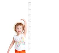 Medición para niños - 200 x 5,2 cm Diseñador de gráficos de medición para adultos | Diseñador gráfico de crecimiento | Medición de la altura del adhesivo adhesivo de unión extraíble | Medición de