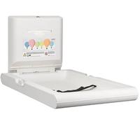 Mediclinics CP0016V - Cambiador vertical de plástico con protección Biocote®
