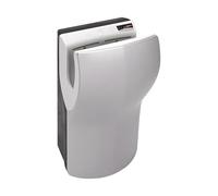 Mediclinics Dualflow Plus Secador de Manos Automático Profesional | Filtro HEPA y Secado Rápido | Ideal para Baños Públicos y Negocios | M14A (Acero inoxidable satinado)