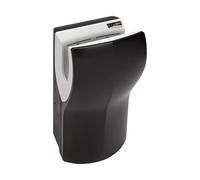 Mediclinics Dualflow Plus Secador de Manos Automático Profesional | Filtro HEPA y Secado Rápido | Ideal para Baños Públicos y Negocios | M14A (Negro)