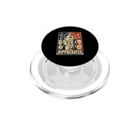 Médico Clásico Hipócrates Simbolismo Médico PopSockets PopGrip para MagSafe