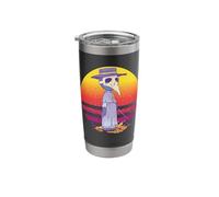 Médico de la peste Estilo cómico Médicos de la peste Vaso térmico de acero inoxidable de doble pared