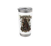 MÉDICO DE LA PESTE GÓTICO Fantasía Oscura Vaso térmico de acero inoxidable de doble pared