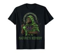 Médico de la Peste Herb Witch Gothic Cottagecore Botánico Oculto Camiseta