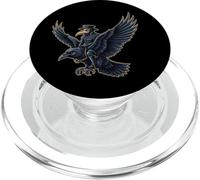 Médico de la peste montando un cuervo volador vintage espeluznante gótico PopSockets PopGrip para MagSafe