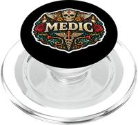 Médico Día De Los Muertos Día De Los Muertos Mardi Gras Mexicano PopSockets PopGrip para MagSafe