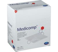 Medicomp BoîTé Compresas Apósito no Estériles 10x10mm 2 x 25 uds