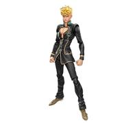 MediCos JoJo's Bizarre Adventure Parte 5: Chozo Kado Giorno Giovanna (versión Negra) Figura de Super Acción, Multicolor, 6 Pulgadas