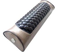 MediCrystal Infrarrojo lejano de la Piedra Preciosa Almohada - con Cristales Naturales - Negativo Ion - FIR de Calor - no eléctrico de Marfil Croco 17 L x 5 "W x 3 H Duro