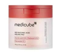 medicube - Almohadilla de pelado de ácido succínico rojo, 70 almohadillas, 155g
