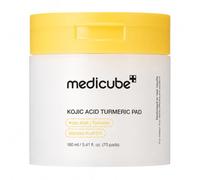 medicube - Almohadilla de tóner clarificante de ácido kójico de ácido cáustico, 160 ml (70 pads)