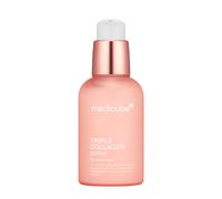 Medicube Triple Collagen Serum 4.0 - Sérum antiarrugas ligero con niacinamida y ácido hialurónico, cuidado alisador para pieles maduras, 55 ml