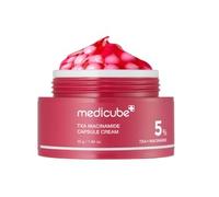 medicube TXA+Niacinamide Capsule Cream como el siguiente paso para cuidar las manchas, Ultimate Dual Radiance Hidratante|Tono de piel desigual, textura, humedad|Ácido tranexámico