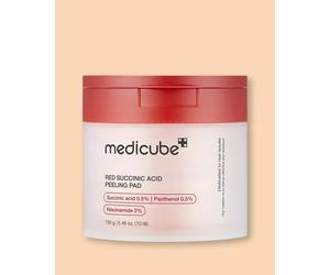Medicube Discos faciales exfoliantes Red Succinic Peeling Pad - 155 g / 70 ud