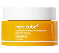 Medicube Crema facial en cápsulas con vitaminas, cúrcuma y ácido kójico Kojic Acid Turmeric Vita Capsule Cream - 53 g
