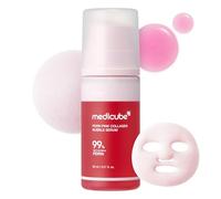 medicube PDRN Pink Collagen Bubble Serum | Bubble-to-Glow Firming Care | Sérum Burbuja con PDRN y Colágeno, Ligero y de Rápida Absorción para una Piel Luminosa y Rellena, Cosmética Coreana, 95 ml
