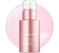 medicube PDRN Pink Collagen Exosome Shot Serum 7,500 PPM - Suero potenciador con exosomas, ADN de salmón PDRN y espículas para poros, tono y textura de la piel