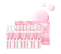 medicube Salmon DNA PDRN Pink One-Day Serum - Ampolla intensiva con 99% PDRN, colágeno, glutatión y ácido hialurónico para mejorar la luminosidad de la piel