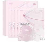 medicube - Set de Mascarillas Faciales PDRN Pink Collagen Gel Mask Set