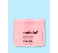 Medicube Toallitas tonificantes faciales con colágeno y polinucleótidos PDRN Pink Collagen Toning Gel Toner Pad - 120 ml / 70 ud