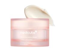 Medicube Crema de Triple Colageno - Crema Hidratante Facial Mujer y Hombres con Acido Hialuronico, Elastina Premium y Manteca de Karité. Antiarrugas y Elasticidad. Skincare Coreano. 50g.