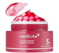 medicube TXA+Niacinamide Capsule Cream como el siguiente paso para cuidar las manchas, Ultimate Dual Radiance Hidratante|Tono de piel desigual, textura, humedad|Ácido tranexámico