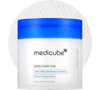 Medicube ZERO PORE PAD 2.0, 70 Piezas - Almohadillas Faciales Exfoliantes Suaves con AHA, BHA, PHA, Centella Asiática y Árbol de Té para Tratamiento de Piel