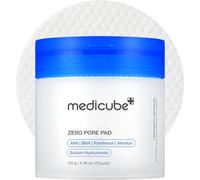 medicube Zero Pore Pad 2.0 - Almohadillas Faciales de Doble Textura con Ácidos Exfoliantes (4,5% AHA y 0,45% BHA) para Exfoliación y Poros Visiblemente Más Finos, Skincare Coreano, 70 Discos