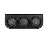 Medidor automático 3 en 1, kit completo para triple coche, tacómetro de temperatura del agua de alta precisión, nivel de aceite, tablero de instrumentos para vehículo tractor 12 V