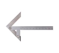 Medidor central de alto centrado cuadrado medidor de ángulo transportador multifuncional regla de ángulo buscador medidor