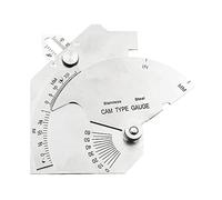 Medidor compacto en pulgadas y métrico de puente cubital de inspección de soldadura de acero inoxidable para superficies soldadas y juntas de garganta