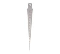 Medidor cónico de acero inoxidable de 1 a 15 mm para herramienta de medición de agujeros, para herramientas de medición de escala cónica