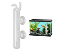 Medidor Contador De Burbujas En Espiral - Externo Alta Transparencia | Monitor Visual Dióxido Carbono para El Crecimiento Plantas Acuáticas Accesorio Sifón Tanque Agua Peces Regulación del