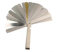 Medidor de 32 cuchillas de acero inoxidable métrico de 0,02 a 1,00 mm, herramienta de medición para mecánicos, afinación de motor y despejar