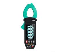 Medidor de abrazadera de corriente residual 268B True RMS AC DC Detección de fugas 60A Prueba de capacitancia de pantalla giratoria para mantenimiento eléctrico industrial