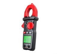 Medidor de abrazadera digital de rango automático 600A AC/DC | Carcasa ABS Pantalla LCD NCV | Herramienta de prueba industrial para electricistas (6304)