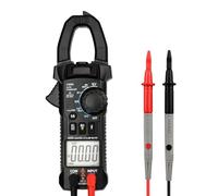 Medidor de abrazadera digital de rango automático TRMS 6000 unidades medidas CA/para voltaje CA resistencia a la corriente capacitancia diodo TES multímetro digital automotriz multímetro probador